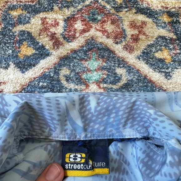 Vintage Y2K Dragons Wrap Around Print Button-up Shirt Small - Picture 3 of 5